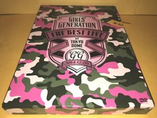 Girls Generation DVD best of k-pop hits Live at Tokyo Dome Japan w book