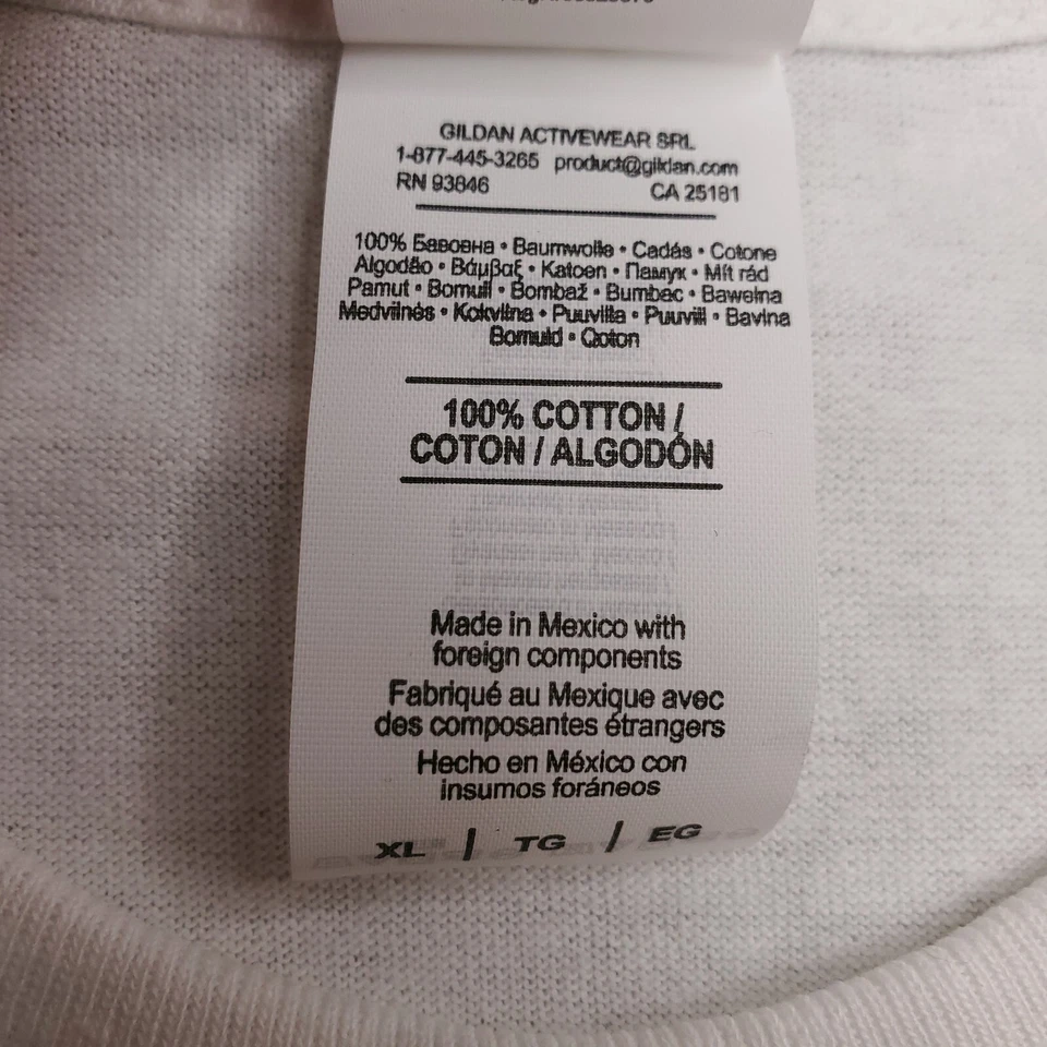 Camisa Southern Comfort Adulto Extra Grande Blanca Alcohol Spirit Promo Algodón Pesado Foto 4 de 4