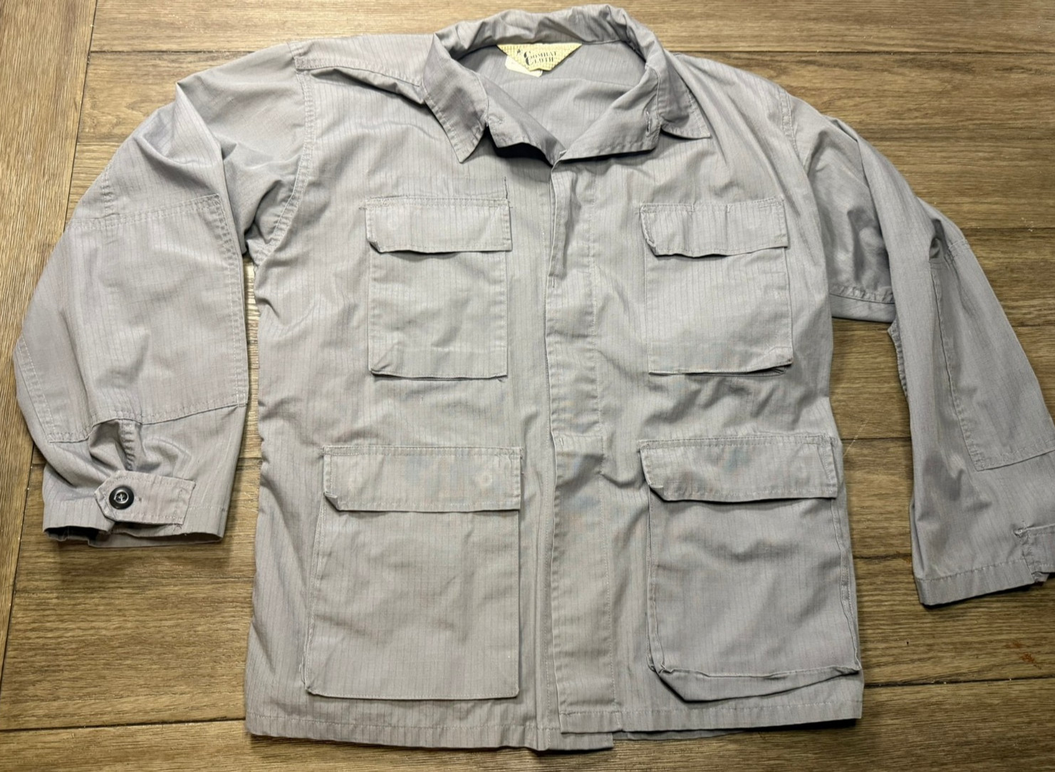 Brigade Quartermasters Combat Cloth Button Up Gra… - image 1