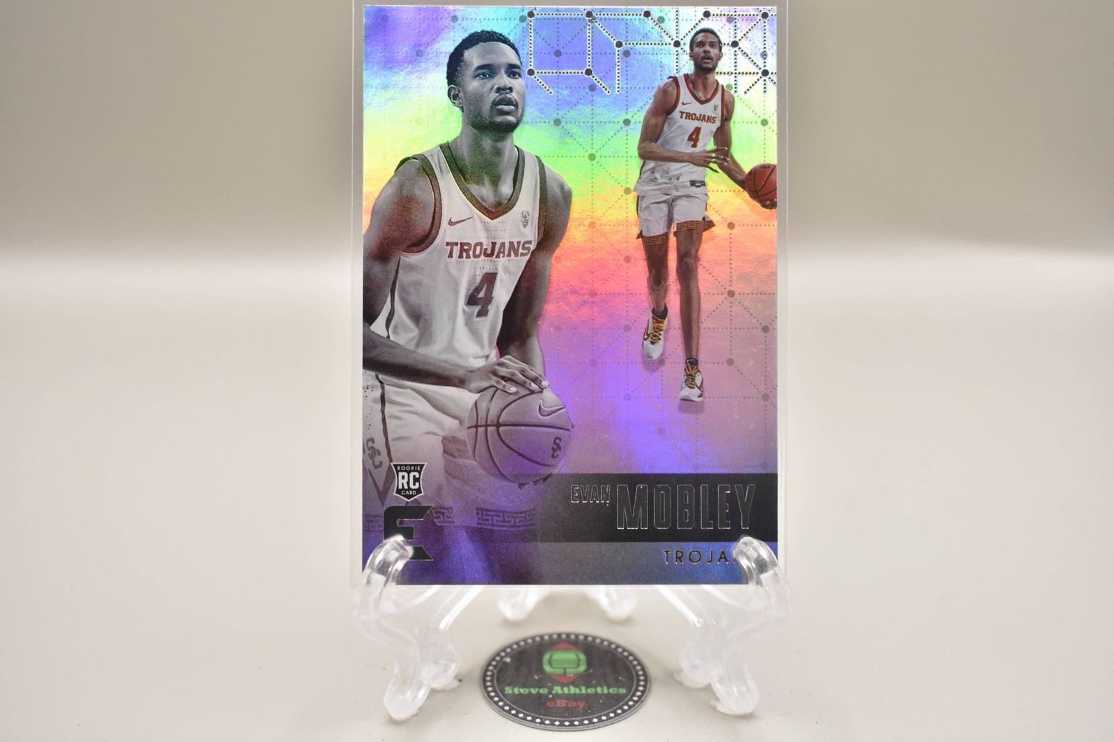 Evan Mobley USC 2021-22 Panini Chronicles Essentials Draft Picks Rookie RC #102