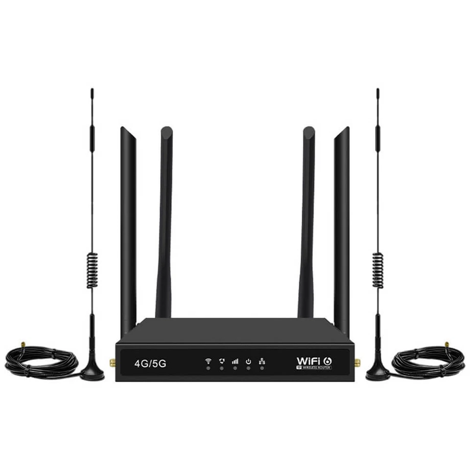 4G 5G LTE Router WiFi 6 Unterstützt Mit Externe Antenne Für Besseres Signal - Bild 2 von 4