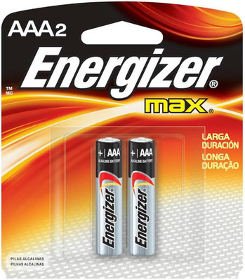 MAX Alkaline Batteries AAA 2 Each