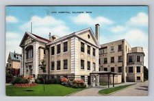 Alliance OH-Ohio, City Hospital, Vintage Postcard