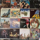 16 LP Low/Midgrade Rock Pop Country Lot Rolling Stones Beach Boys Cash G+ to VG