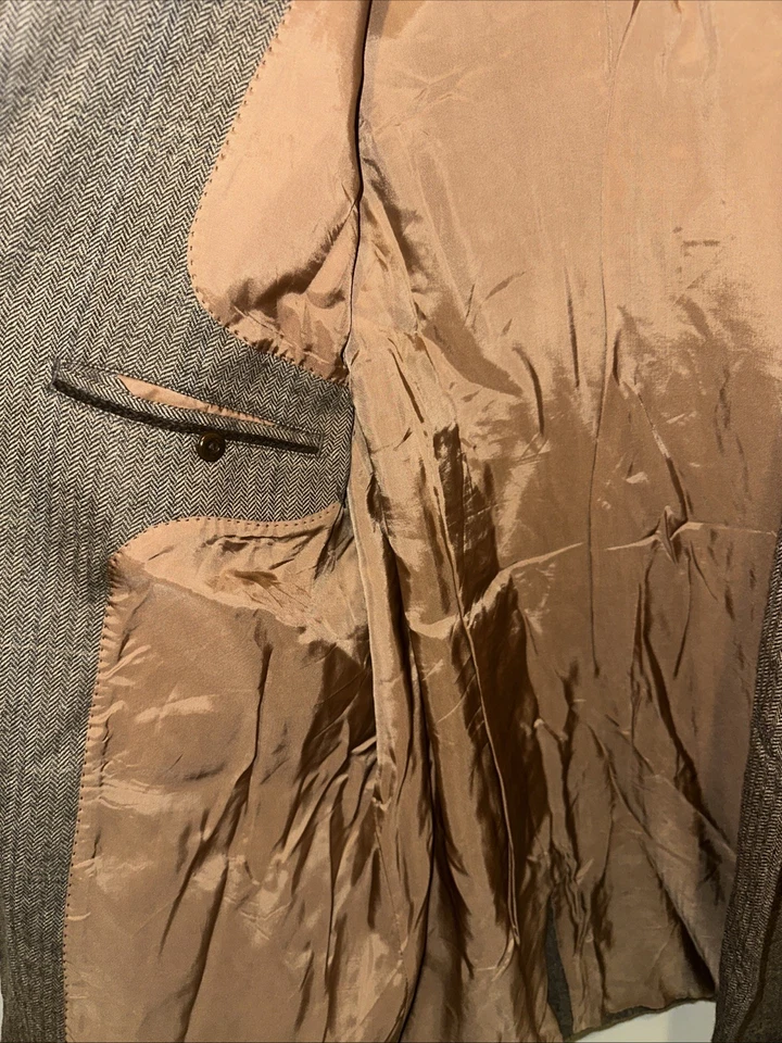 Tommy Bahama Para Hombres XL Mezcla de Lana Isla Suave Polar 4 Botones Blazer Traje Chaqueta Foto 4 de 4