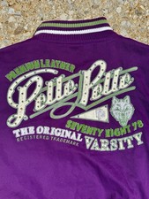 Vintage Pelle Pelle Soda Club Varsity Purple/...