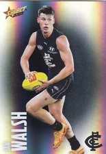 2023 Select Footy Stars SAM WALSH Silver parallel card #30 Carlton Blues