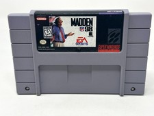 Madden NFL 98 (Super Nintendo Entertainment System, 1997) Cartridge Only, Tested