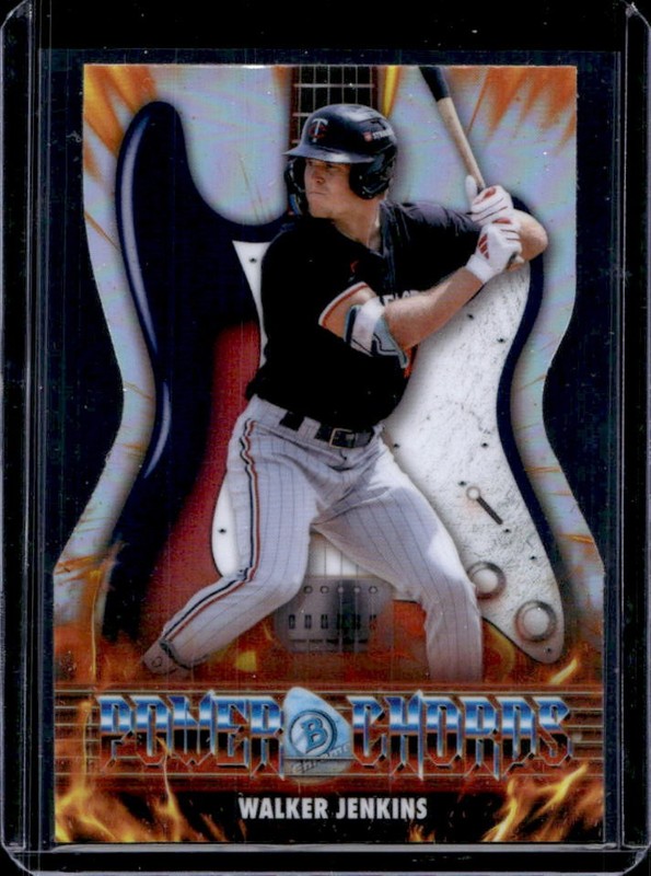 2026 Bowman Walker Jenkins Power Chords Chrome #PC-8 Twins