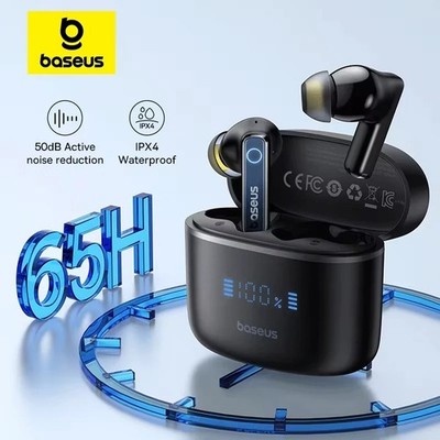 Baseus Bowie 30 Wireless Earphones Noise Reduction 65Hr Playtime Bluetooth 5.3
