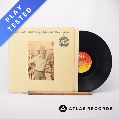 Paul Simon Still Crazy After All These Years LP Album Vinyl Record - EX/VG+