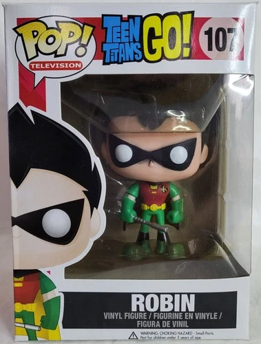 Funko Pop! Vinyl: Teen Titans Go! - Robin #107