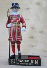 Vintage Beefeater Gin Store Advertising Bottle Display