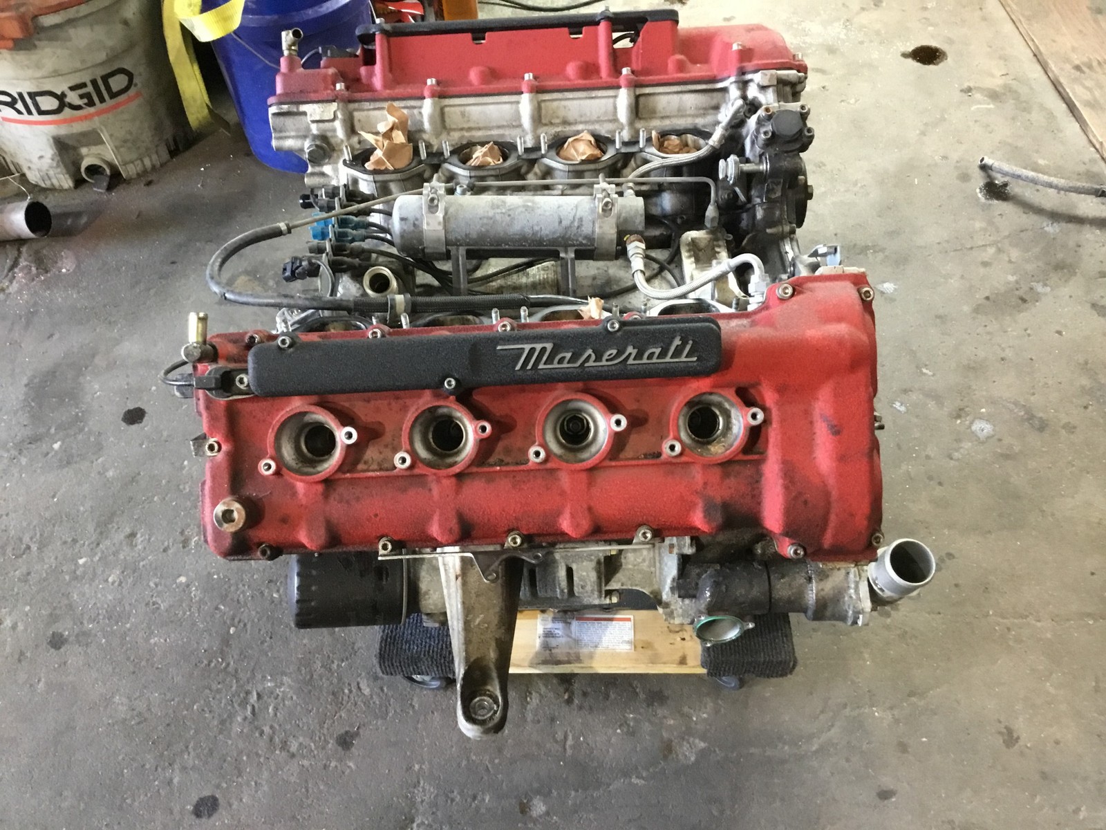 Maserati Coupe GT 2003 4.2L RWD M138 Engine Motor 46K 02-07 ;#2