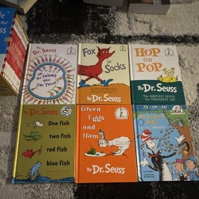 Dr. Seuss Beginner Books Lot of 6 Hardcover: Green Eggs, Fox in Socks +
