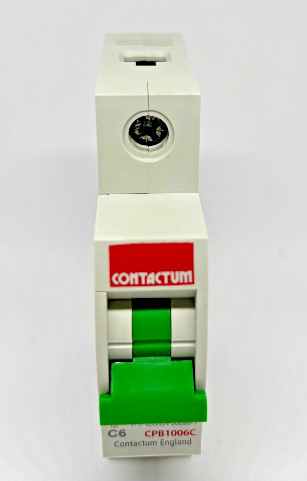 Contactum CPB1006C 6A Type C 10kA Single Pole MCB Circuit Breaker - New Boxed