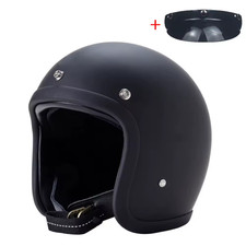 CASCO MOTO SCOOTER JET VINTAGE OLD STILE HARLEY CUSTOM OMOLOGATO UOMO DONNA