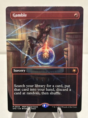 Gamble (Borderless) 24 M Special Guests NM MTG | eBay Gamble (Borderless) 24 M Special Guests NM MTG | eBay