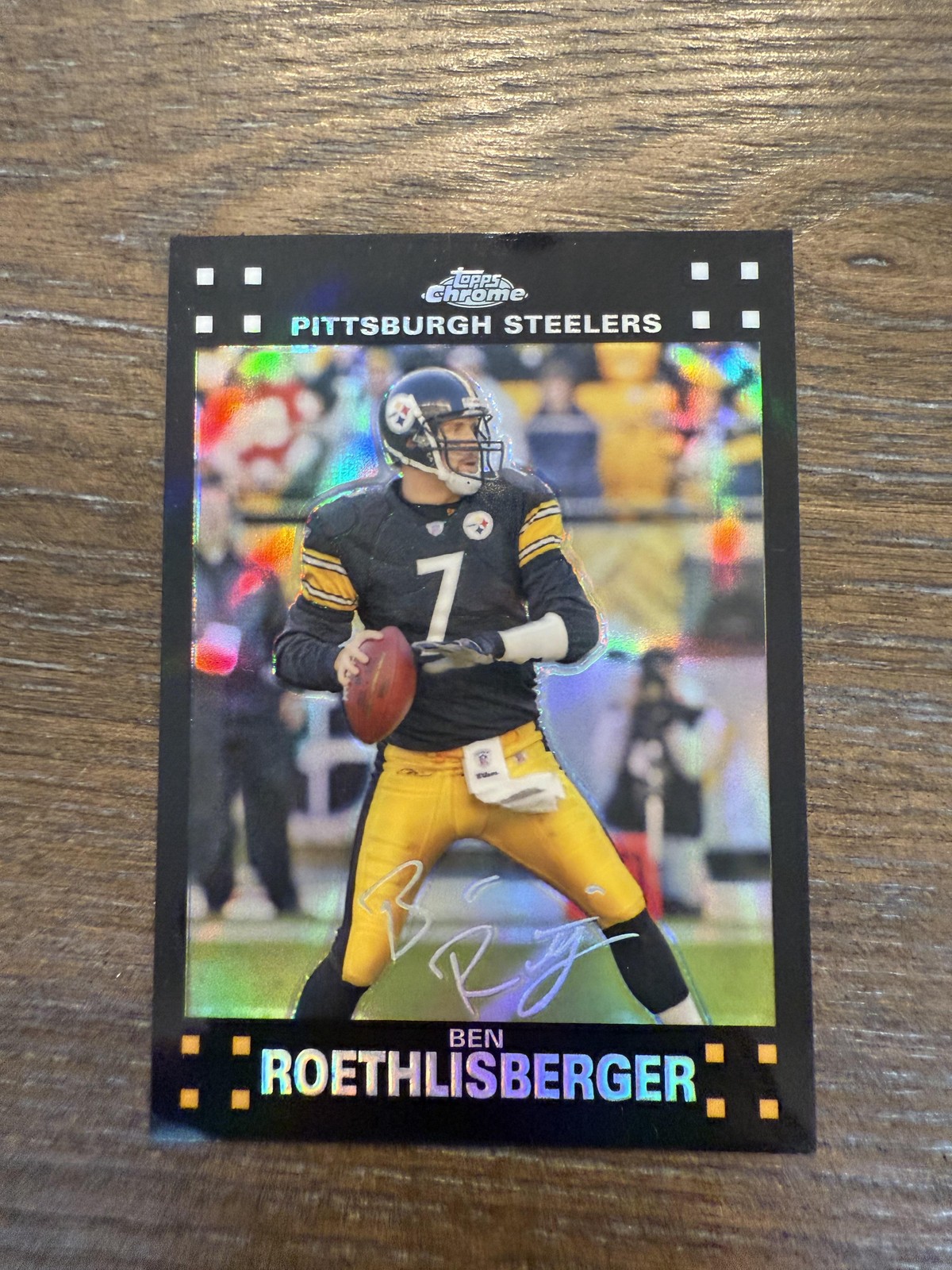 2007 Topps Chrome #TC62 Ben Roethlisberger Refractors