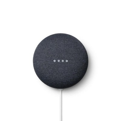 Google Nest Mini 2. Generation Smart Lautsprecher Carbon Google Assistant WLAN