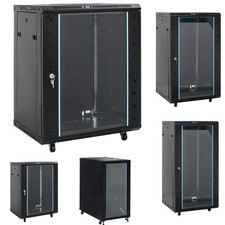22U Netzwerkschrank mit Rollen 19 IP20 Server...