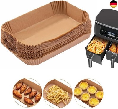 Pack of 100 Baking Paper for Ninja Foodi MAX Dual Zone Hot Air Fryer [AF300EU]