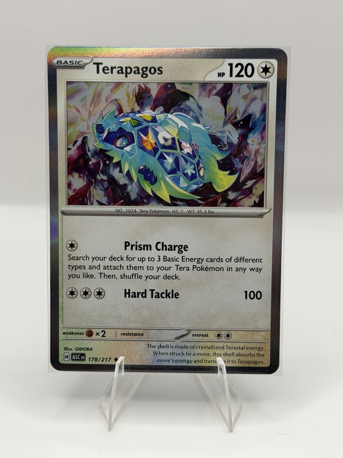 Terapagos 178/217 Me: Ascended Heroes Holo