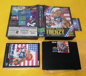 Neo Geo  Football Frenzy   Neogeo  AES SNK