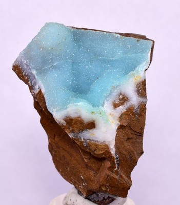 5.1cms DRUZY CHRYSOCOLLA PERU COPPER 2000 DISCOVERY DB156