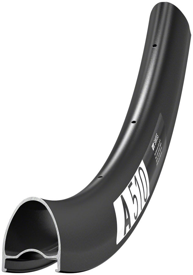 DT Swiss A 510 700C Tubeless-Ready Aero Road Wheelset with Aluminum Profile
