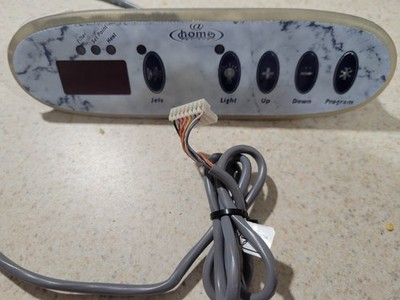 Gecko @home 5 button Topside   - Single Pump Controller