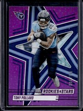 2025 Panini Rookies & Stars Tony Pollard Purple #/999 Titans