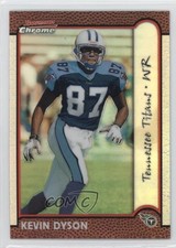 1999 Bowman Chrome Refractor Kevin Dyson #51 11pj