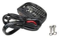 Nummernschildbeleuchtung Koso LED Curve Schwarz Mit Zulassung