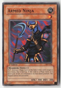 Armed Ninja - SDP-018 - 1st Edition - Common - Starter Deck: Pegasus