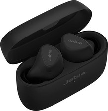 Jabra Elite 5 Wireless Earbuds Black Bluetooth Wireless Charging JP