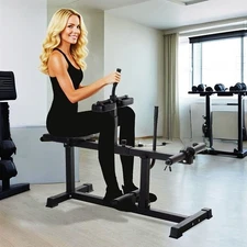 Adjustable Seated Calf Raise Machine, Leg Machines Home Gym, for Calf, Waist