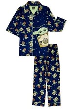 Baby Yoda Pajamas Size 4/5 XS Boys Mandalorian Star Wars The Child NEW 2 pc Set