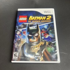 LEGO Batman 2 - Nintendo Wii- Complete W/ Manual- Tested