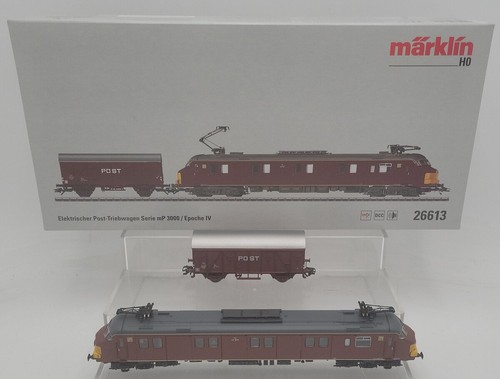 Sistema postal Marklin 26613 HO 3000 vagón ferroviario eléctrico LN/caja | Condition: Used