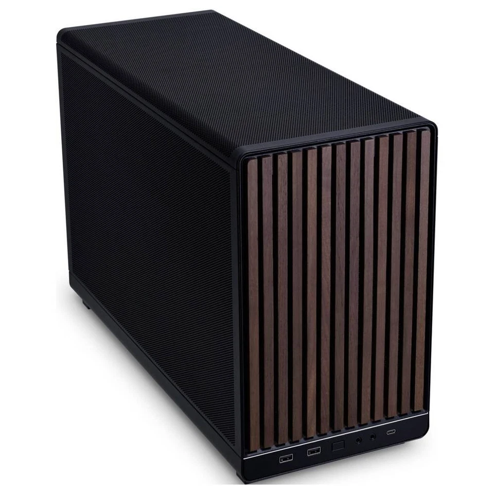 Lian Li Lian Li DAN Cases A3-mATX Wood Edition PC-Gehäuse, Micro-ATX - Walnuss, - Bild 3 von 4