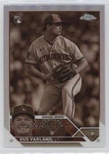 2023 Topps Chrome Update Sepia Refractor Gus Varland #USC173 13lo