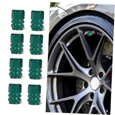 Car Tire Valve Caps, Tire Stem Caps, Car Tire Valve Stem Caps, 8PCS Green