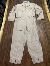 CWU-27/P Flyers Coveralls Mens 44s Flight Suit Flame Resistant Military Carters