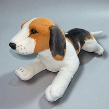 Best Made Toys Life Like Beagle Dog Plush Stuffed Animal Tricolor Hound 24 Inch