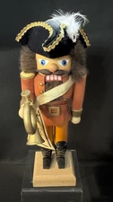 christian ulbricht wooden nutcracker N2405 Postillion Orange Jacket