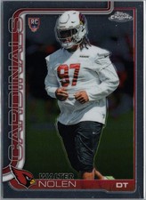 2025 Topps Chrome #365 Walter Nolen Arizona Cardinals Rookie