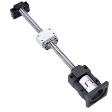 20mm CNC Ballscrew Kit SFU2005 RM2005 Anti-Backlash Ball Screw, L 59.06 in/15...