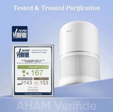 LEVOIT Core300-P Air Purifier True HEPA 3-Stage Portable Sleep Mode 1073 sq ft