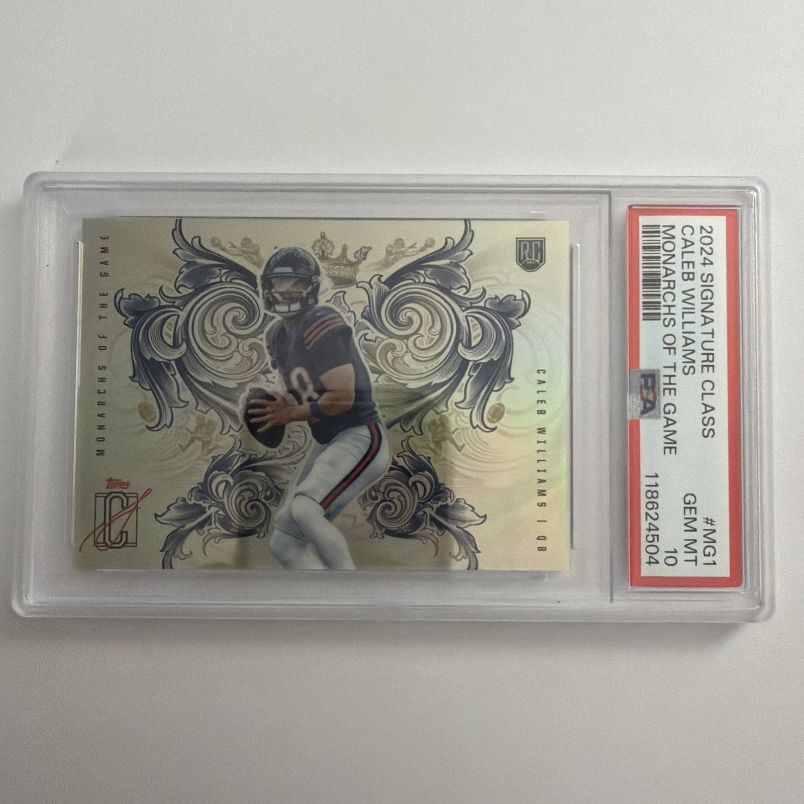Caleb Williams Topps Signature Class Monarchs of the Game #MG1 Base